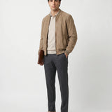 Men’s Aviator Suede Jacket