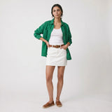 Stella | Women's Jacket with Washed Denim and Structured Fit