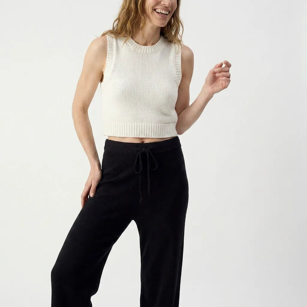 Margot | Women's Trousers with Loose Fit and Soft Waistband