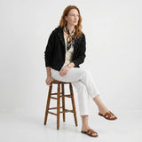 Freya | Women's Hoodie with Waffle Knit and Relaxed Fit