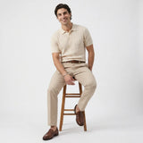 James | Men's Polo Shirt with Tailored Fit and Short Sleeves