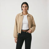 Valentina | Women's Jacket with Quilted Puffer and Zip Closure