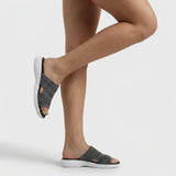 Brielle | Women's Sandals with Knit and Contoured