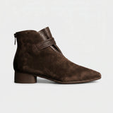 Naomi | Women's Ankle Boots with Suede Upper and Structured Design