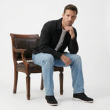 Evan | Men's Sneakers with Lace-up Knit Upper