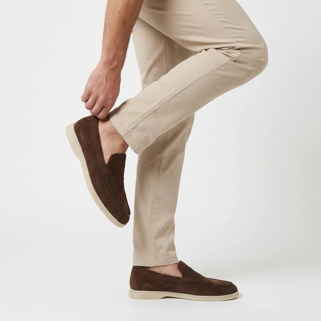 Ellis | Men's Loafers with Suede Upper and Cushioned Insole