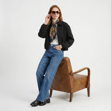 Valentina | Women's Jacket with Quilted Puffer and Zip Closure
