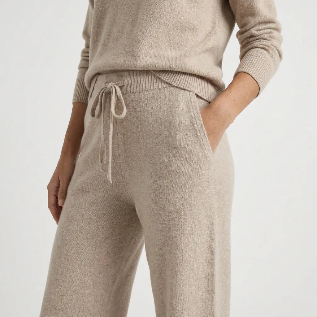 Margot | Women's Trousers with Loose Fit and Soft Waistband