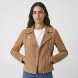 Juniper |Women's Jacket with Suede Finish and Tailored Silhouette