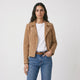 Juniper |Women's Jacket with Suede Finish and Tailored Silhouette