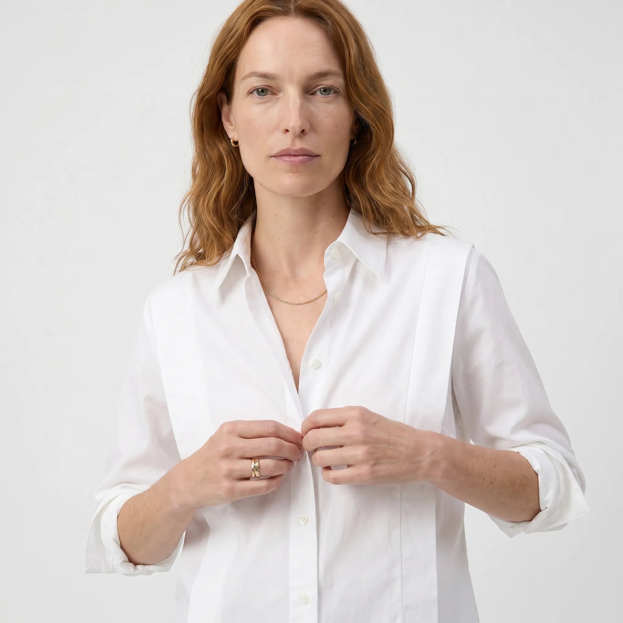 Cora | Women's Blouse with Tailored Fit and Organic Cotton