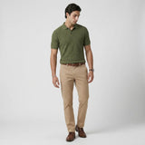 James | Men's Polo Shirt with Tailored Fit and Short Sleeves
