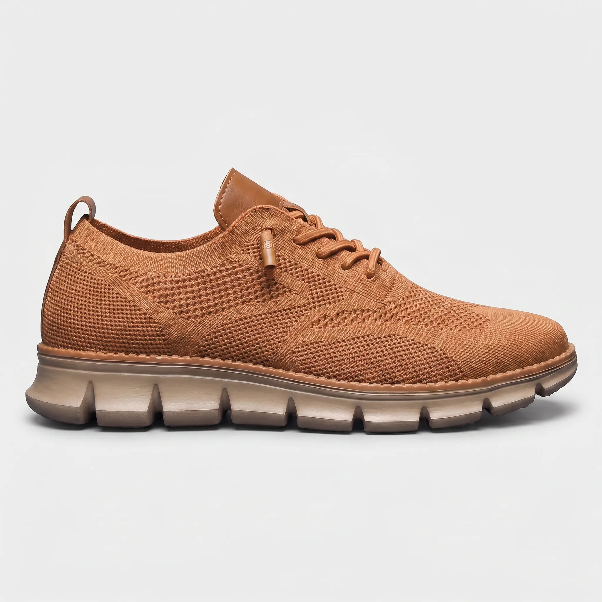 Evan | Men's Sneakers with Lace-up Knit Upper