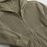 Freya | Women's Hoodie with Waffle Knit and Relaxed Fit
