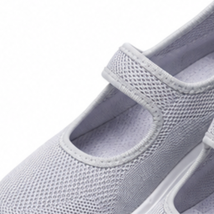 Elevana – Breathable Mesh Adjustable-Strap Platform Sneaker