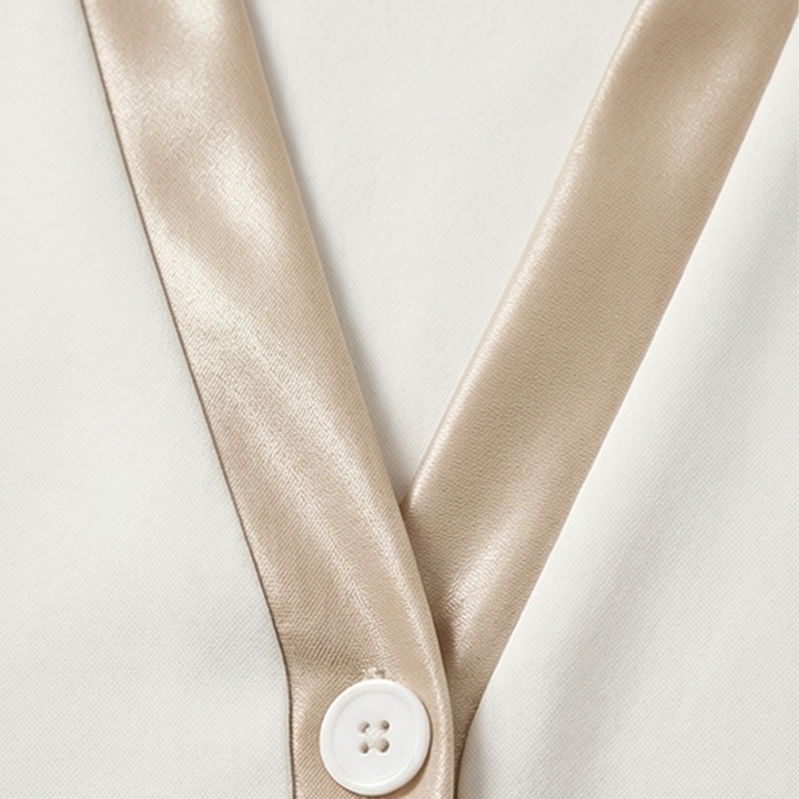 Vivara – Women's Satin Trim Two Piece Matching Set
