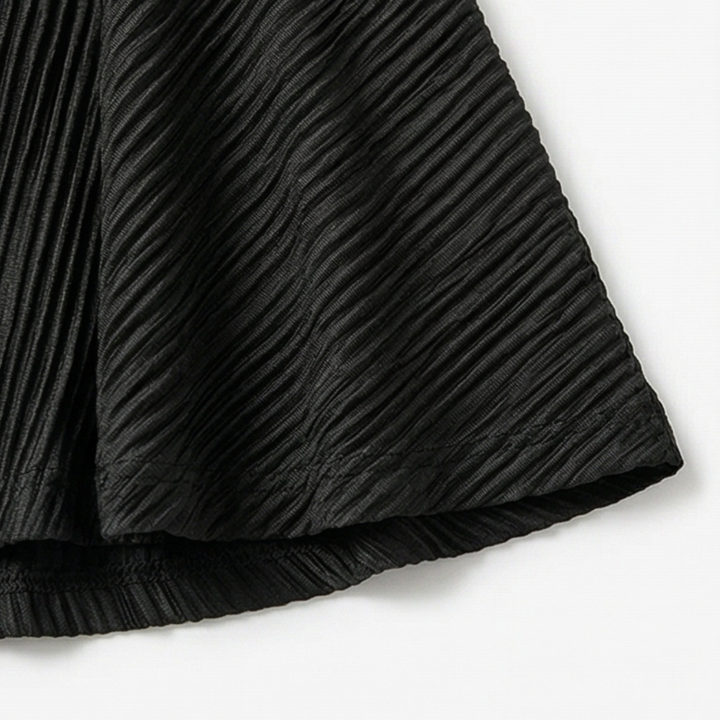 Vivara – Women's Pleated Peplum Set with Cinched Waist
