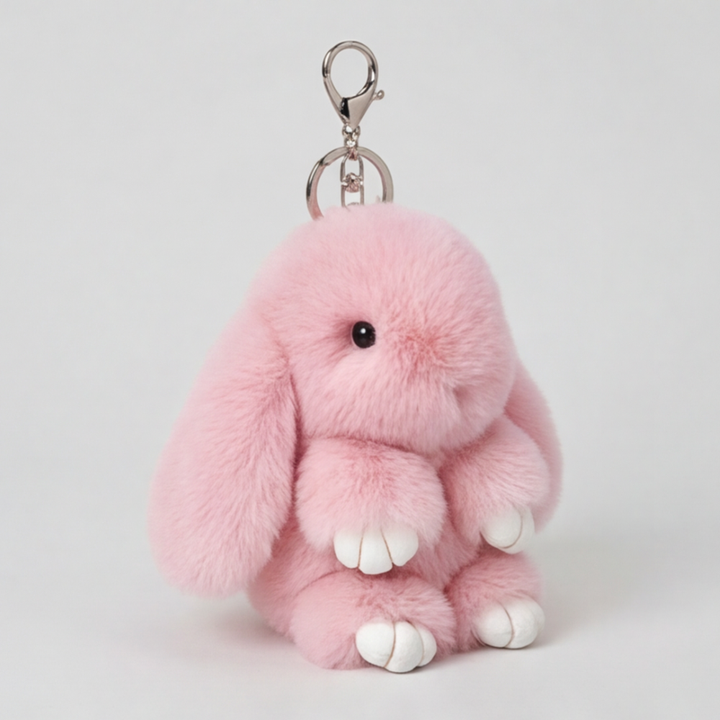 Lulette Fluffy Bunny Bag Charm