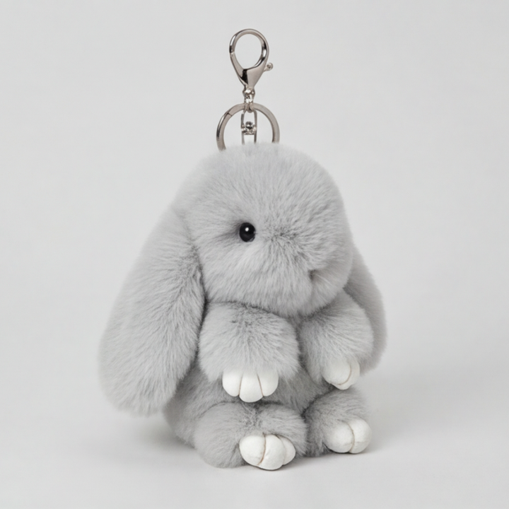 Lulette Fluffy Bunny Bag Charm