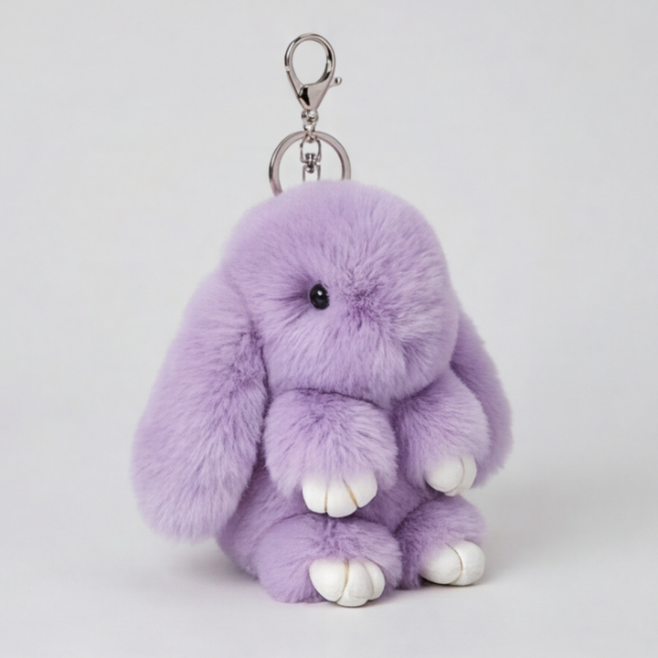 Lulette Fluffy Bunny Bag Charm