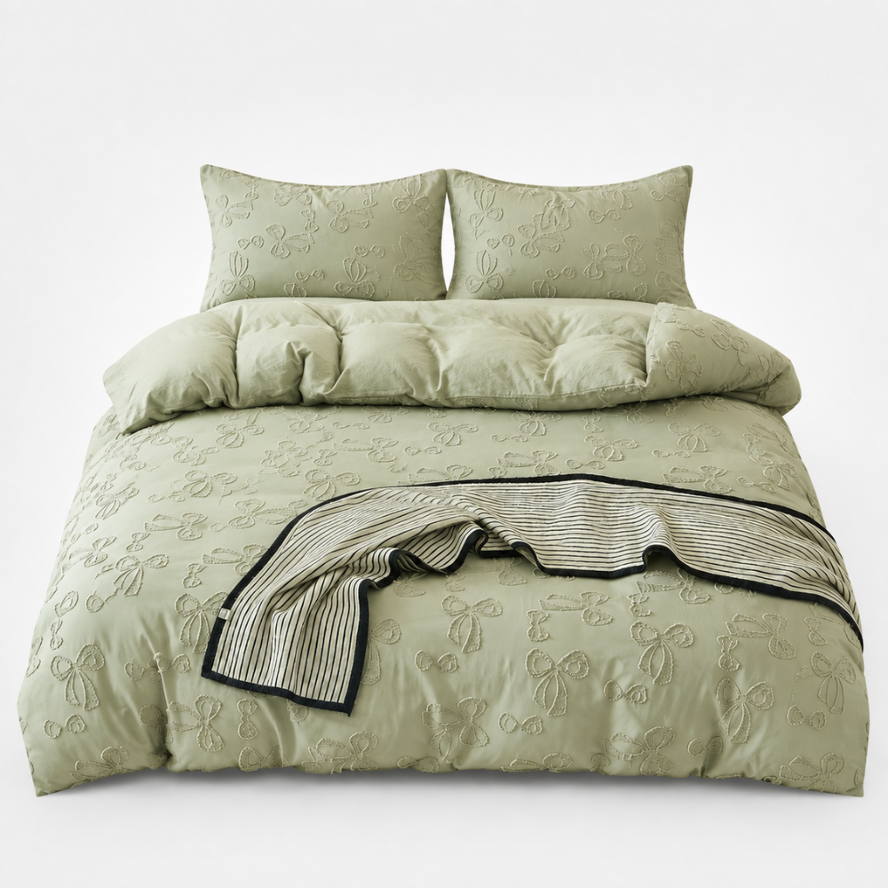 Tuftly – Tufted Textured Duvet Cover Set
