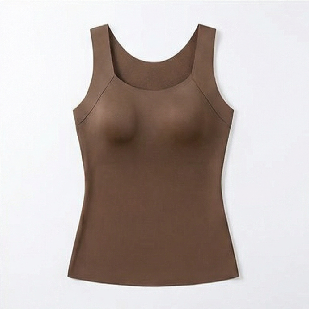 Veluna – Women's Sleeveless Tank Top with Built-In Support
