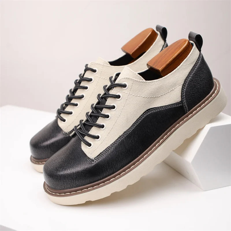 Beckett | Men's Footwear with Leather Upper and Cushioned Insole