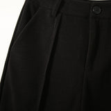 Grace | Women's Tapered Wool Blend Pants with High Waist