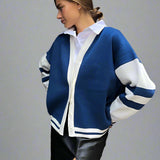 Christina | Women Cardigan With Cotton Knit Fabric