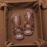 Vittoria | Women Sandals with Buckle and Cushioned Footbed