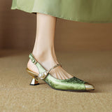 Jovanni | Women Kitten Mule-Heels with Lift and Comfort