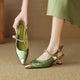 Jovanni | Women Kitten Mule-Heels with Lift and Comfort