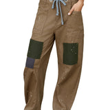 Théa | Women's Relaxed Denim Jeans with Rope Waist