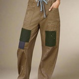 Théa | Women's Relaxed Denim Jeans with Rope Waist