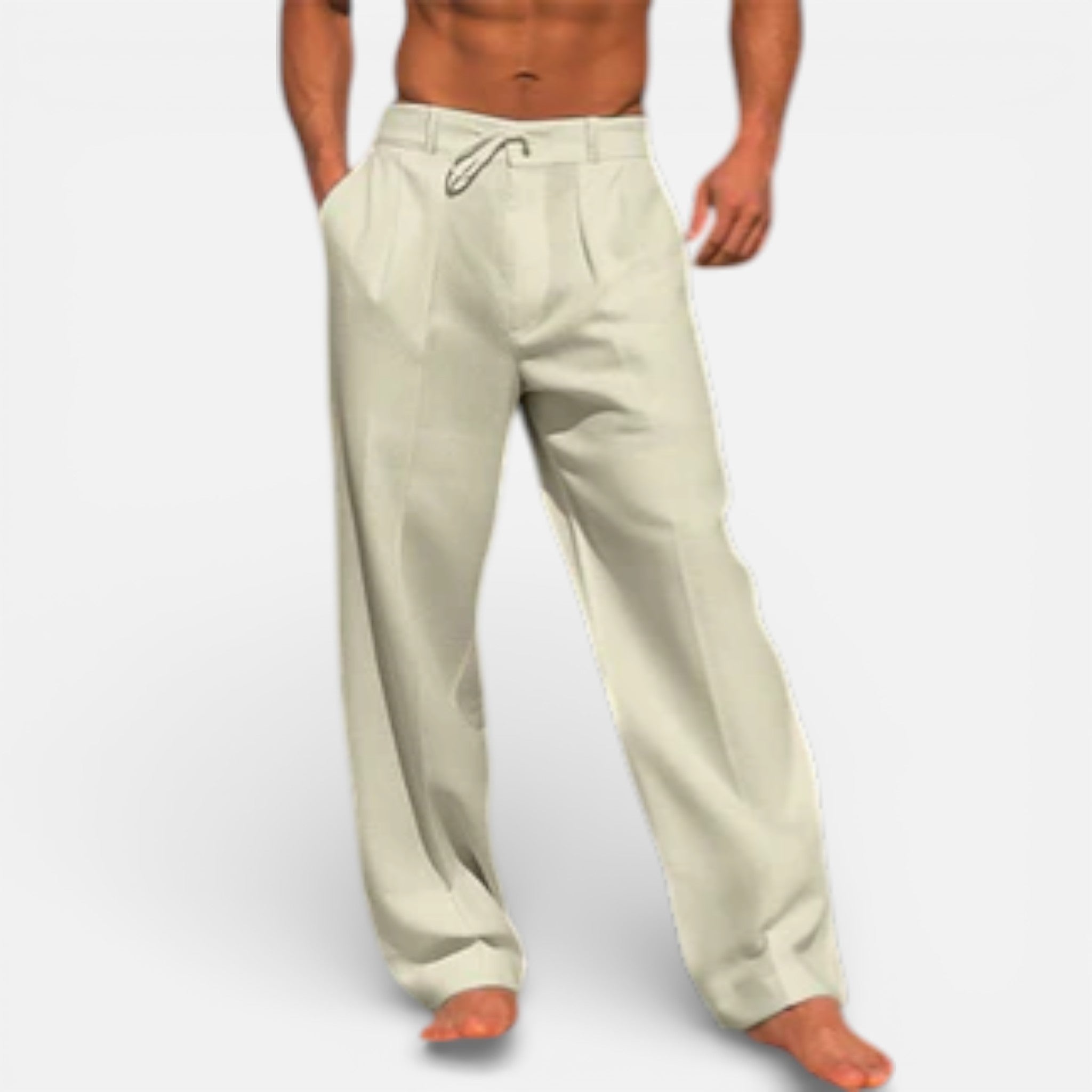 Men’s Spring Drawstring Trousers