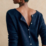 Nordique |  Women Cardigan With Mohair Blend Long Sleeve