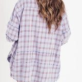 Samara | Women Shirt With Plaid Flannel Design