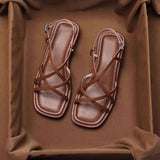 Vittoria | Women Sandals with Buckle and Cushioned Footbed