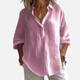 Laricci | Women’s Linen Blend Tunic Shirt