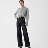 Briar | Women's Wide Leg Denim Jeans with High Waist