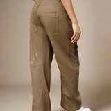 Théa | Women's Relaxed Denim Jeans with Rope Waist