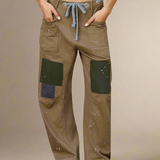 Théa | Women's Relaxed Denim Jeans with Rope Waist