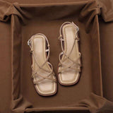 Vittoria | Women Sandals with Buckle and Cushioned Footbed