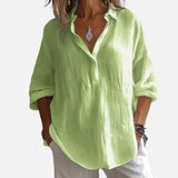 Laricci | Women’s Linen Blend Tunic Shirt