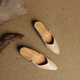 Valencia | Women's Mules with Leather Upper and Sole