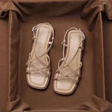 Vittoria | Women Sandals with Buckle and Cushioned Footbed