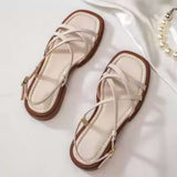 Vittoria | Women Sandals with Buckle and Cushioned Footbed