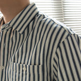 Kendrick | Men's Striped Long Sleeve Shirt with Relaxed Fit