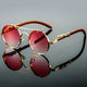 Sinclair | Retro Sunglasses with Acetate and UV400 Lenses