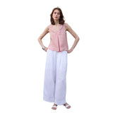 Mara | Women Top With Linen Reversible Neck